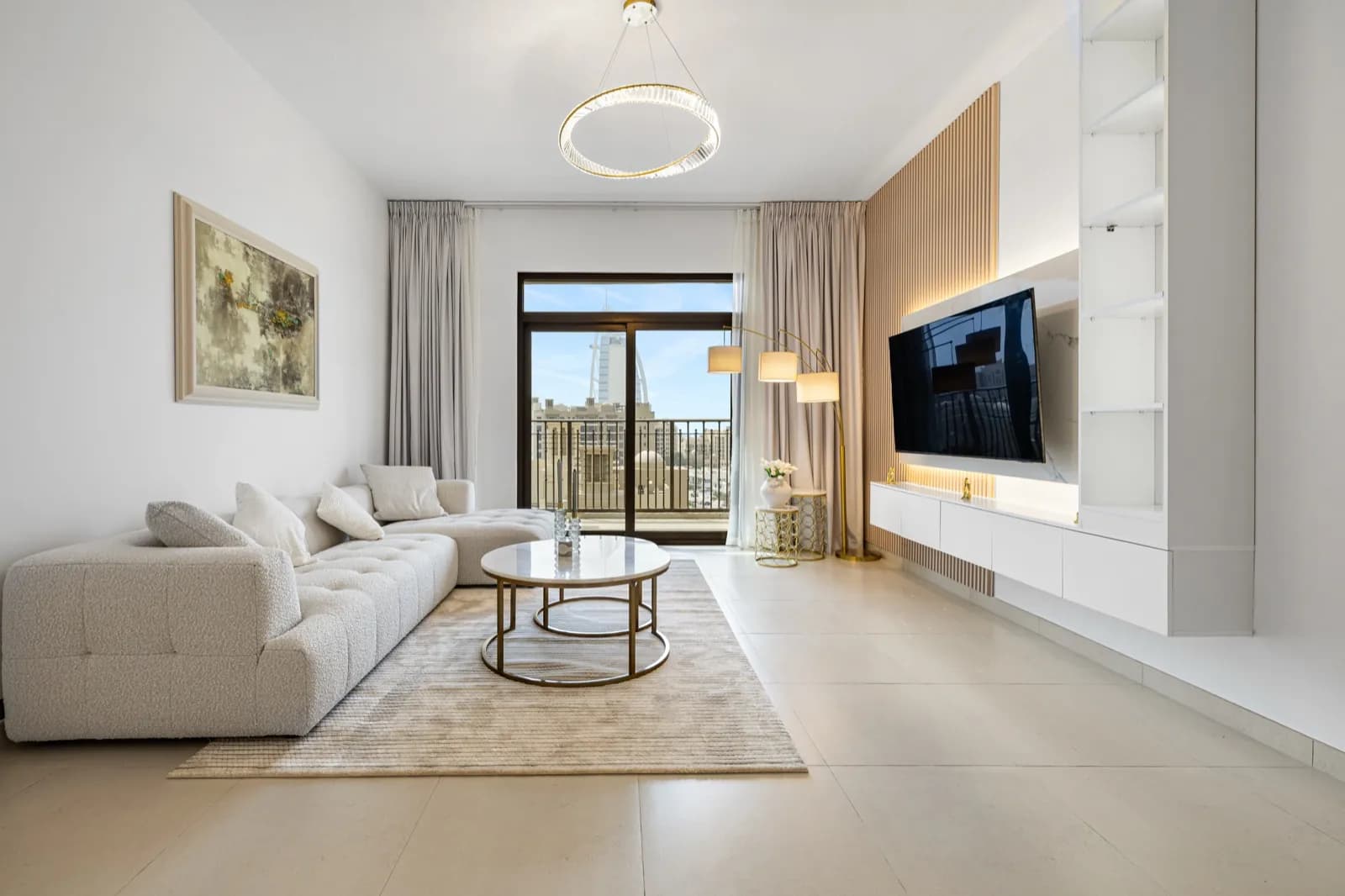 Living and dining area